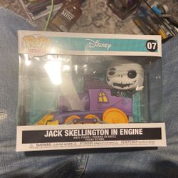 Pop trains Disney 07 jack skeleton in engine