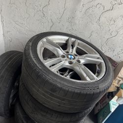 18” OEM BMW F30 Wheels & Tires – $500 OBO (Need Gone ASAP)