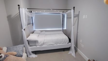 Full princess bed