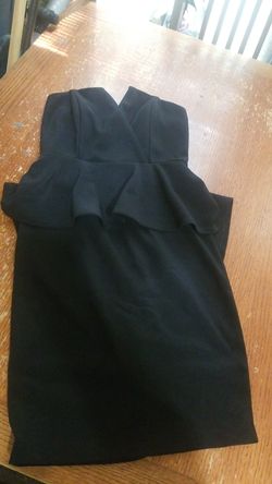 Size small black party dress
