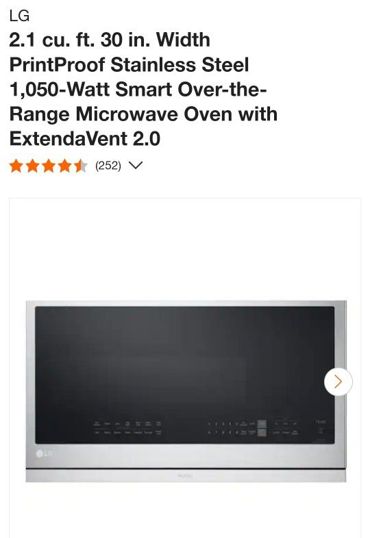 LG MICROWAVE