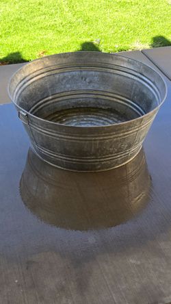35 gal steel tub