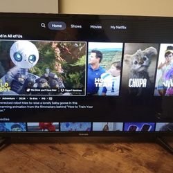 33" Inch Toshiba Fire TV  With Remote