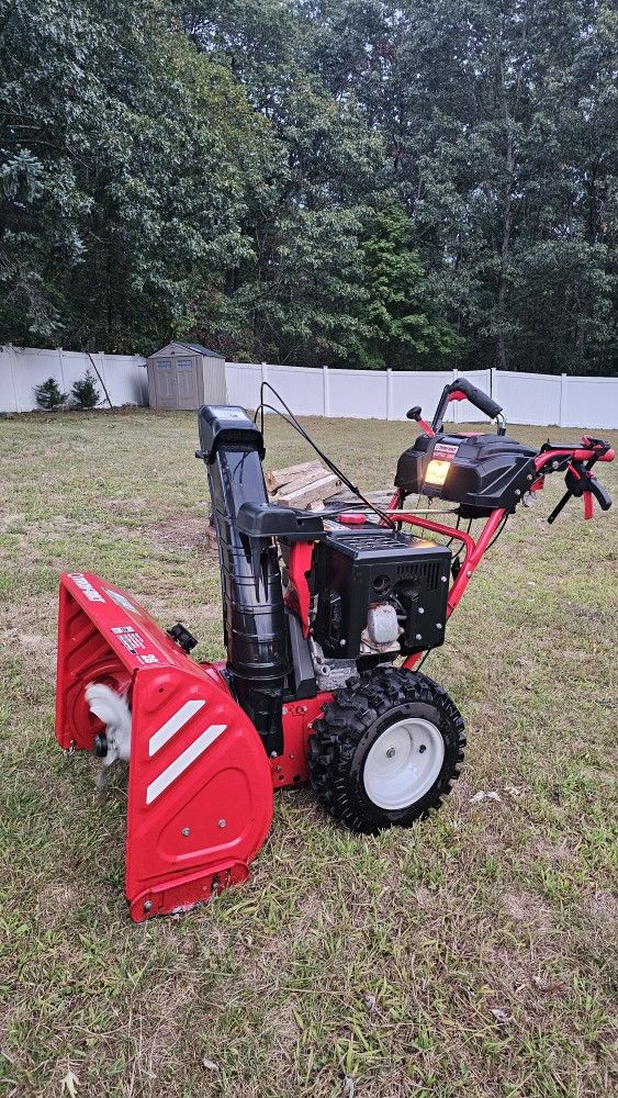 Troy-bilt Snowblower 3 Stage 28in Hand Warmer