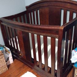 Simmons crib cheap hardware