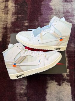 Size 11 - Jordan 1 Retro Off White Virgil Alaska