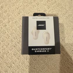 Brand New / Sealed - Bose QuietComfort Earbuds II, Wireless, Bluetooth, Proprietary Active Noise Cancelling Technology In-Ear Headphones with Personal