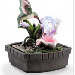 New Humming bird table fountain decoration