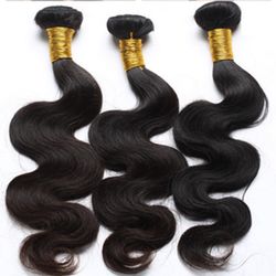 Selling 20", 22", 24" Body Wave bundles for $140