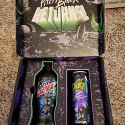 Mountain Dew Pitch Black Promo Box
