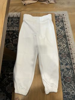 White Baseball Pants