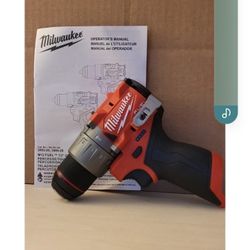 NEW - Milwaukee M12 FUEL 3RD GEN Hammer Drill MODEL 3404-20 ,Brand New ,with Warranty, FIRM.