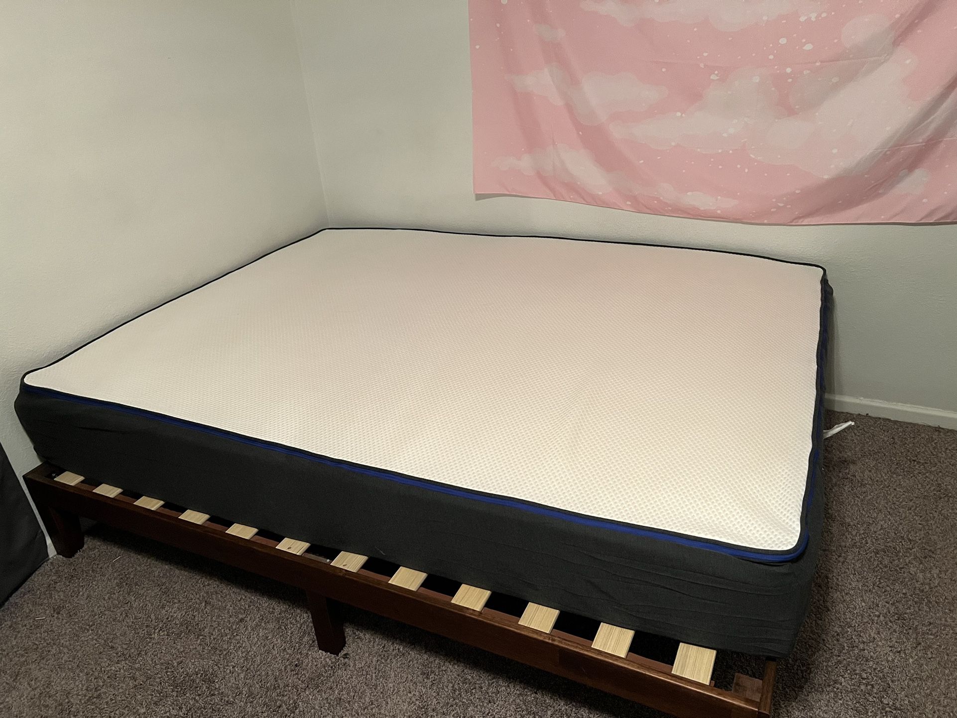 casper queen mattress height