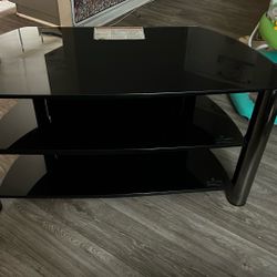 Glass TV Stand