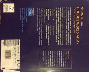 Goode’s world atlas 22 edition ( Howard Veregin)