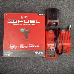 Milwaukee M18 Fuel Impact Wrench 