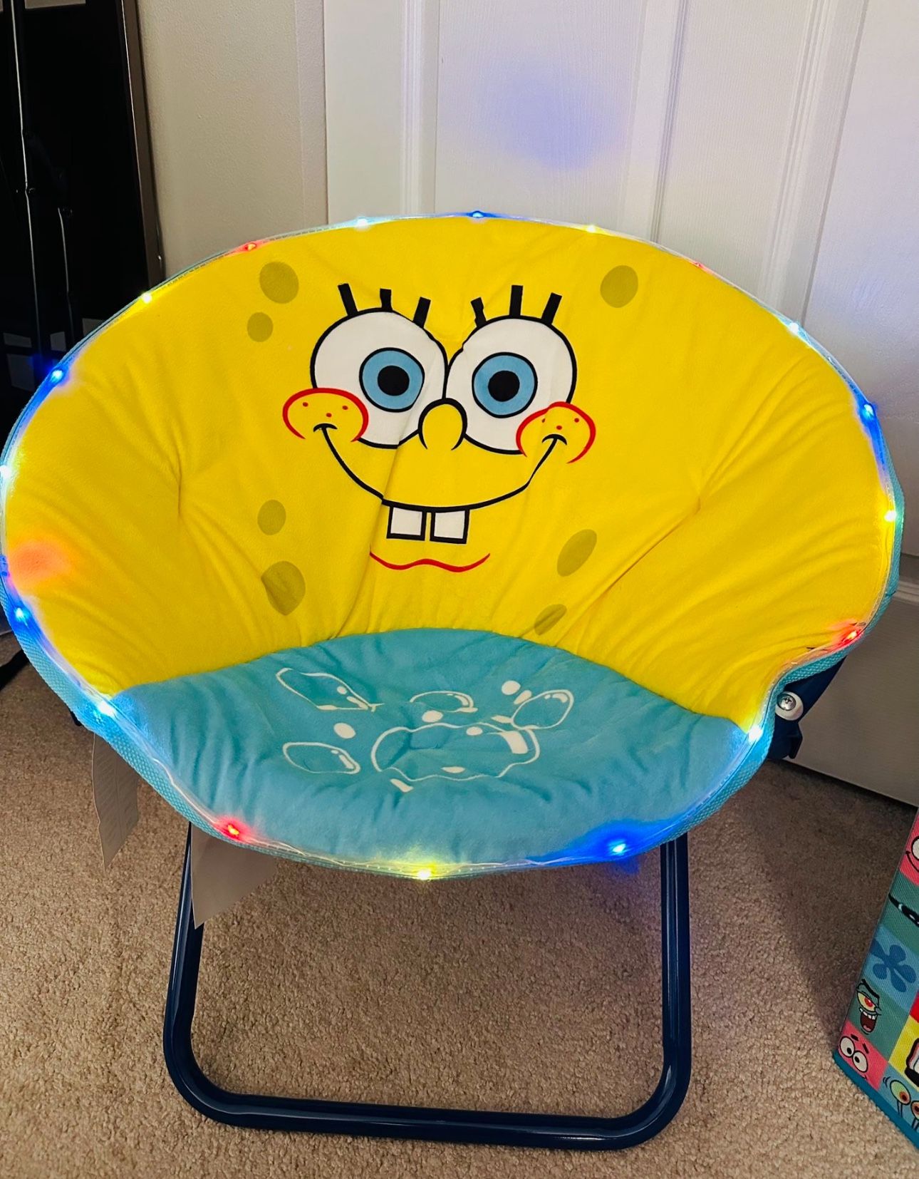 SpongeBob Chair And Storage Set