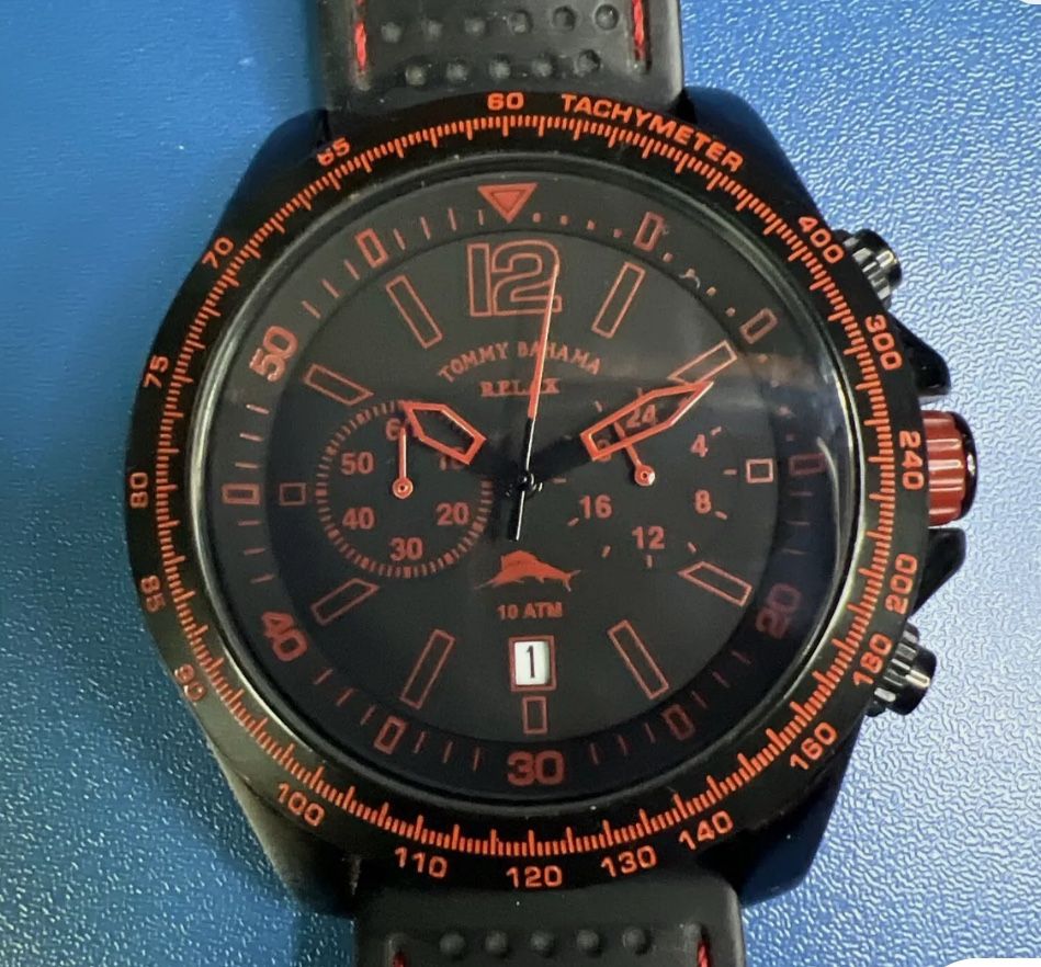 Watch TOMMY BAHAMA Relax Black Red