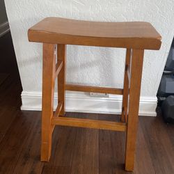 Set Of 3 Saddle Stools  