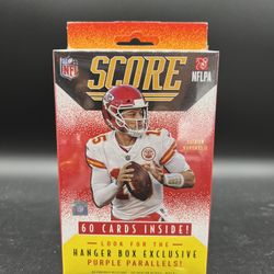 2021 Score Football Hanger Box
