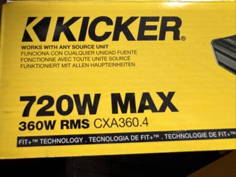 Kicker amplifier