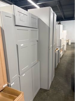 Grey cabinets