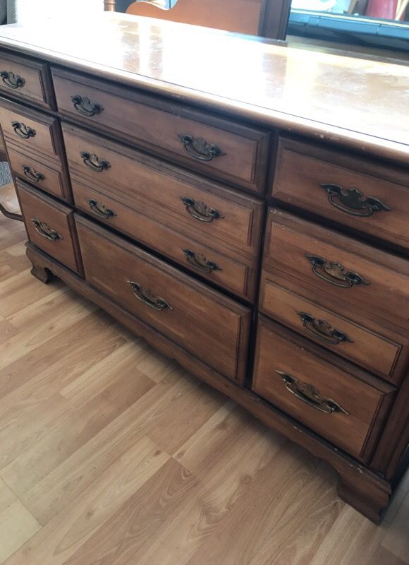 Sumter Vintage Sumter Furniture company single bedroom set