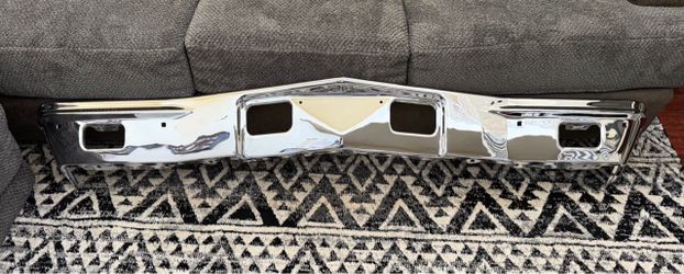 OEM 1968 Chevelle Front Bumper - Triple Chrome
