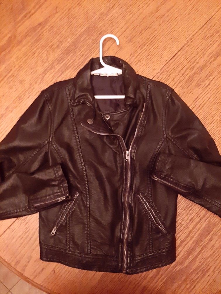 Abercrombie Kids Leather Jacket