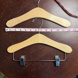 Wood Children's Clothing Hangers "12 Inch