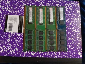 4x 512MB PC2 5300U desktop RAM