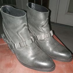 Dolce Vita Faux Spur Bootie Zippered Back