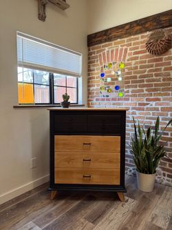 Newly Refinished Modern Wood Dresser - Free Delivery!
