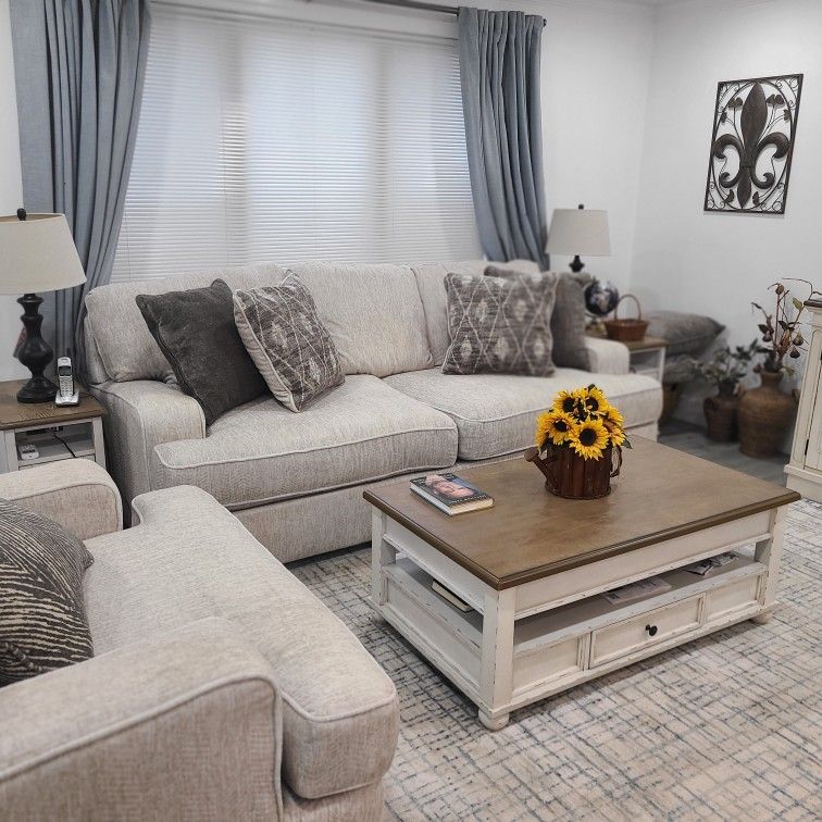 Ashley Sofa And Large Chair