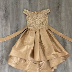 Beige Party Dress | Vestido de fiesta