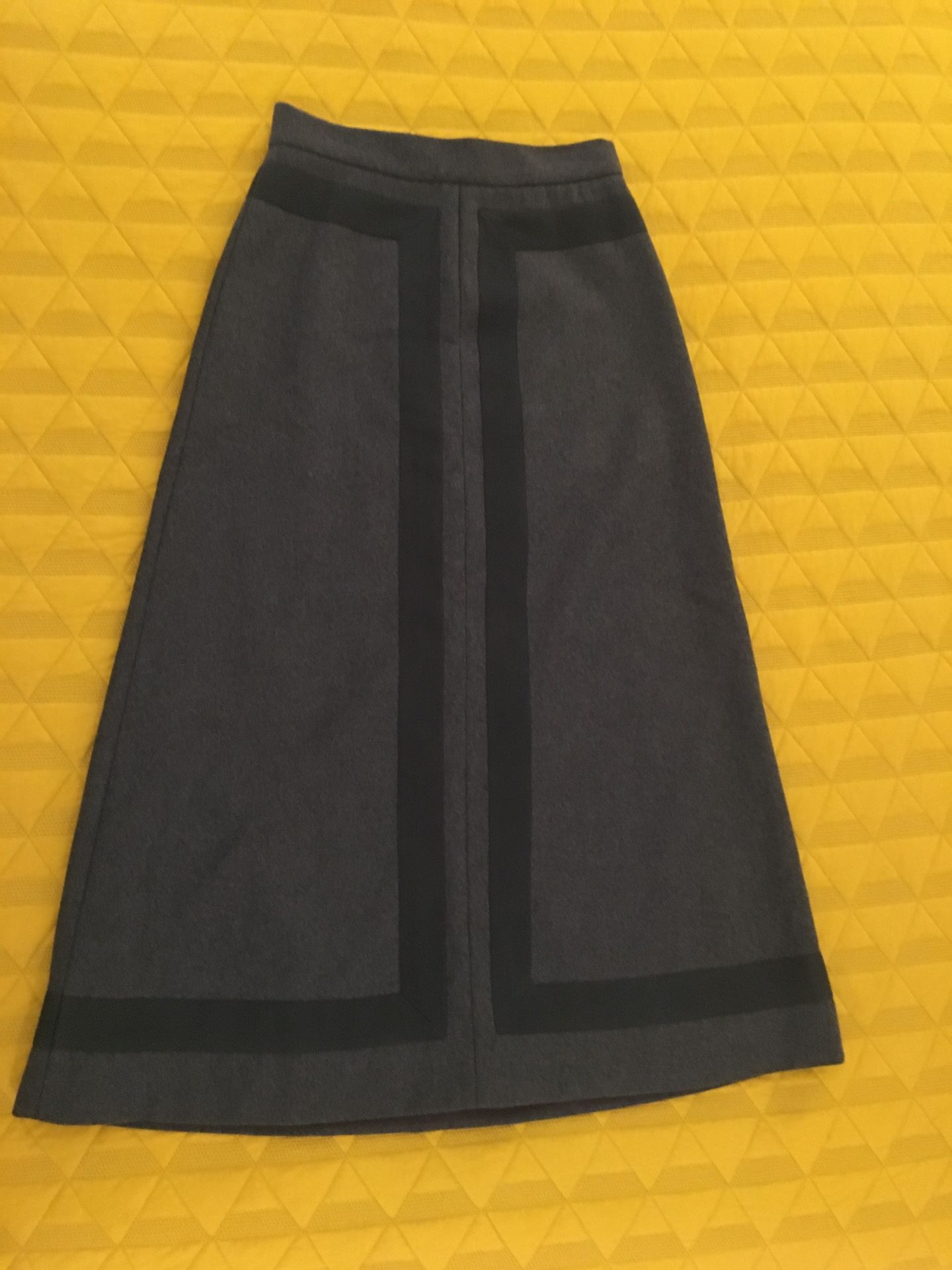 Designer Wool Skirt