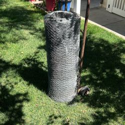 Chicken Wire For Stucco  One Roll Only Used One Piece 