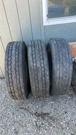 Semi truck tires
