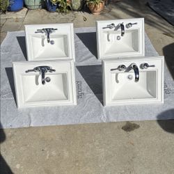 Kohler Top Mount Bathroom Sink With Chrome Moen Facets 