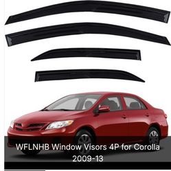  Window Visors 4P forCorolla 2009-13
