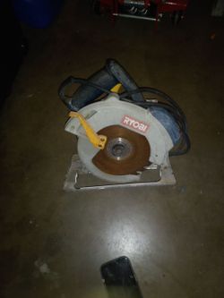 Rayobi corded circular saw