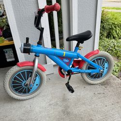 Thomas the Train 12 Inch Kids Bike Blue Red Dynacraft Bicycle