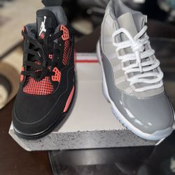 Brand New Men Air Jordan Retro 4&11 