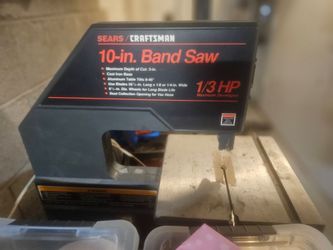 Craftsman 10-inch Band Saw 1/3 HP