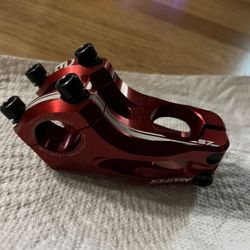 BMX Elven Over Bite Red Stem 1-1/8