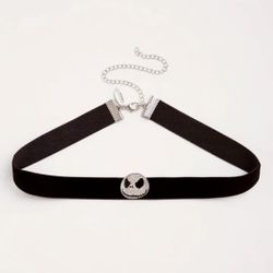 Disney Nightmare Before Christmas Jack Skeleton Choker 