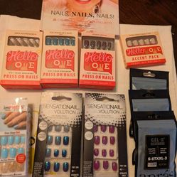 Hello Love & Sensational Gelvolution Press On Nails & Book