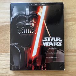 Star Wars Original Trilogy Blue Ray And DVD Box Set