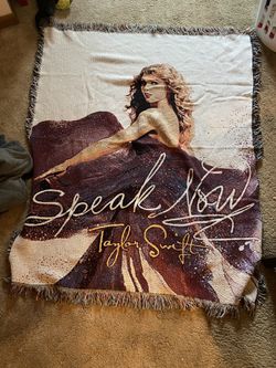 Taylor Swift Speak Now shops Blanket