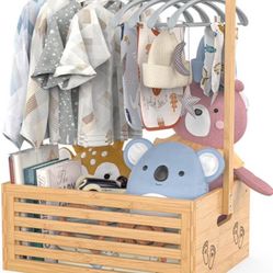 Clothing Rack For Baby/toddler With Bin